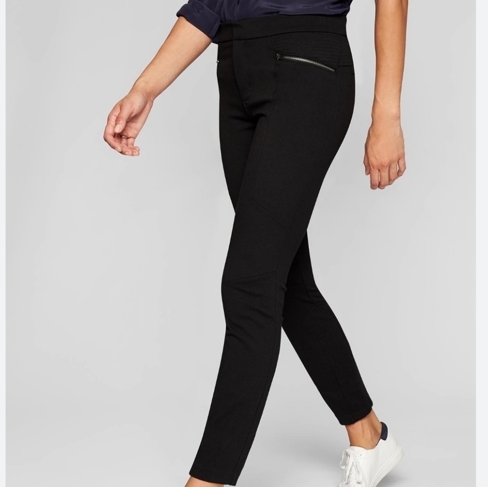 Athleta Ponte Moto 2.0‎ Pants Black